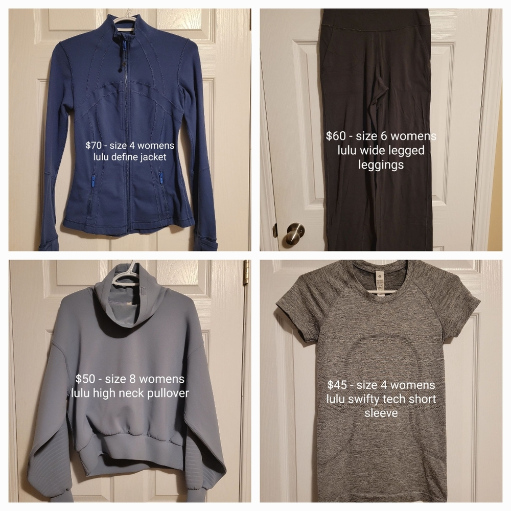 Lululemon women's Activewear clothing